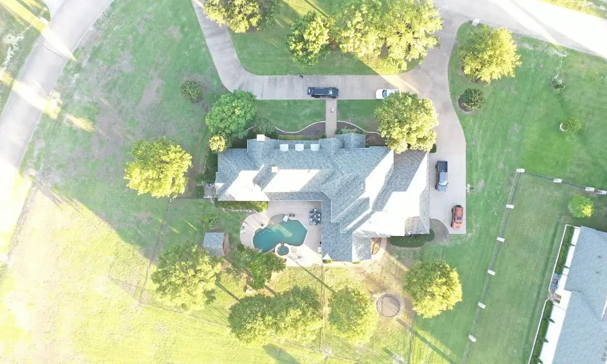 New shingle roof installation on a home in Lombard